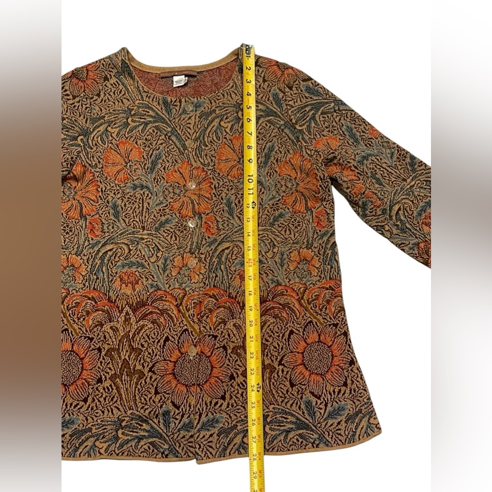 Peruvian Connection Multi Color Brown Tapestry Pr… - image 7